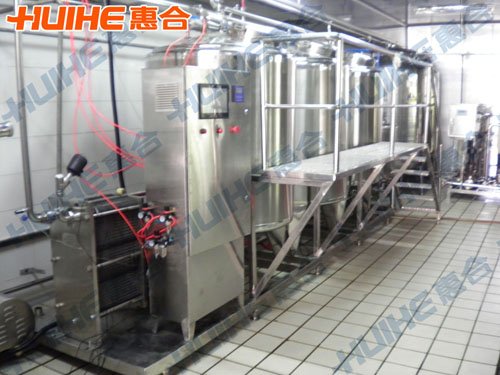 江蘇南通1500L全自動(dòng)CIP清洗系統(tǒng)成品圖